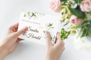 Hochzeit Floral | Einladung